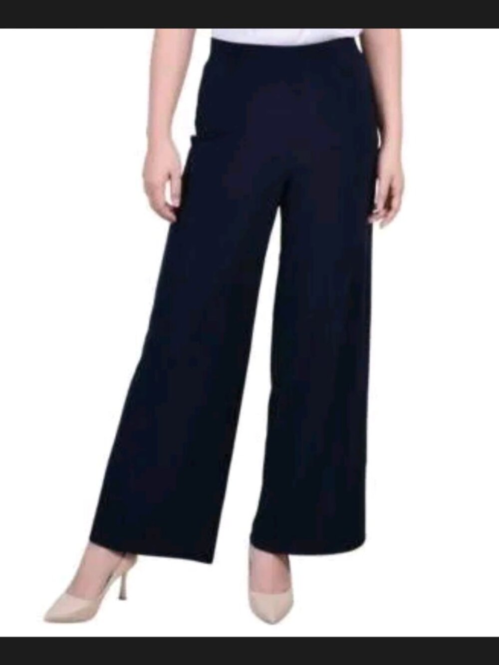 New York Collection Women's Pull on Palazzo Pants